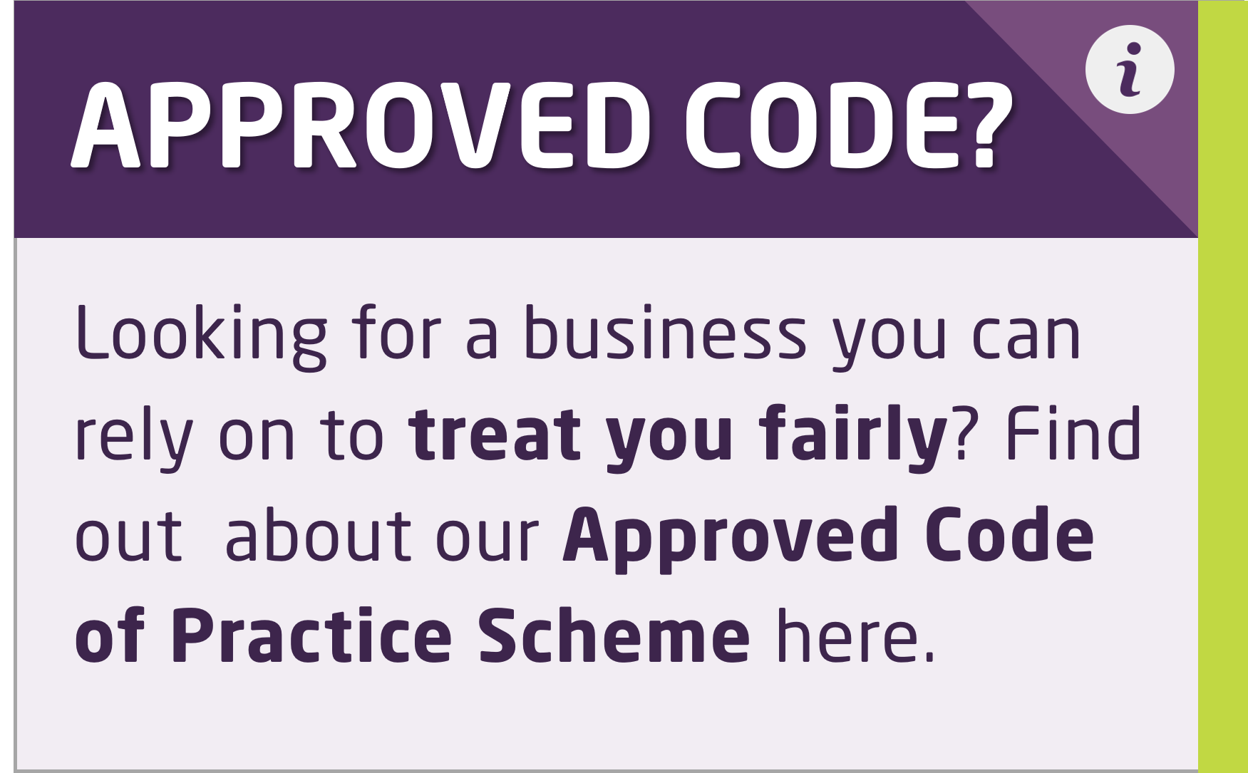 Approved Codes (CCAS)