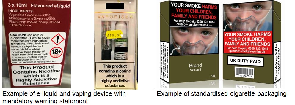 Tobacco and vaping laws are changing London Trading Standards